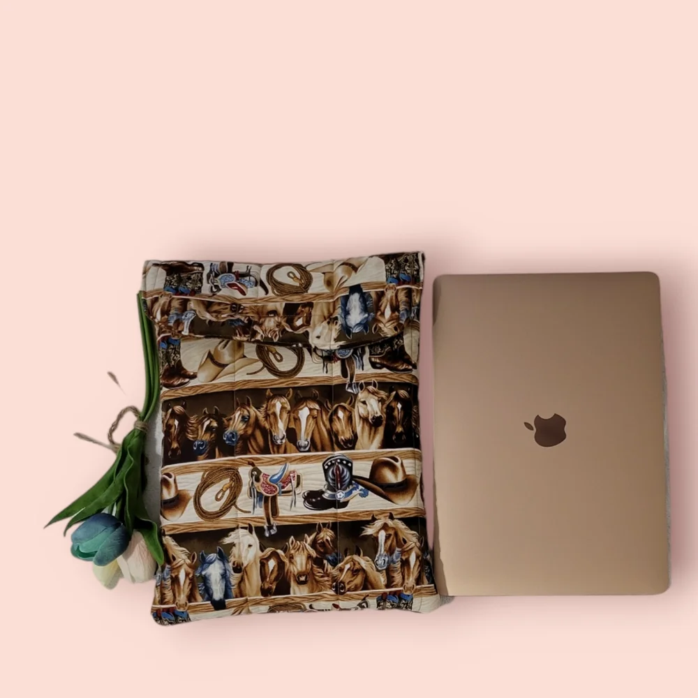 Cowboy Laptop Sleeve size 13 inches